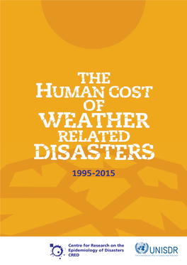 The Human Cost of Weather-Related Disasters 1995-2015 | 03 Who We Are