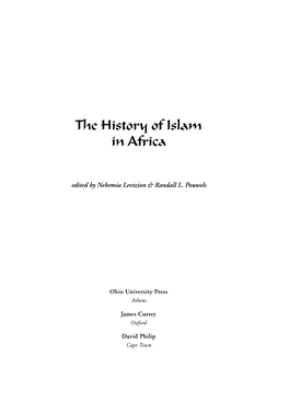 The History of Islam in Africa