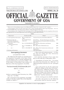 Sr. I. Gazette No. 51