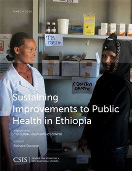 Sustaining Improvements to Public Health in Ethiopia