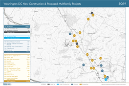 Washington DC New Construction & Proposed Multifamily