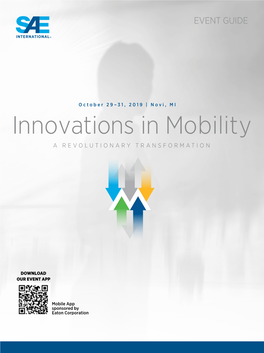 Innovations in Mobility a REVOLUTIONARY TRANSFORMATION
