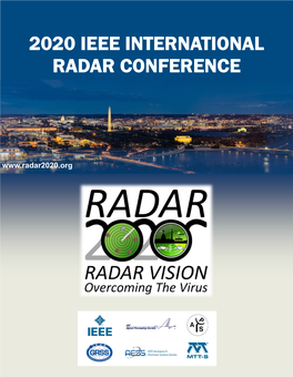 2020 Ieee International Radar Conference
