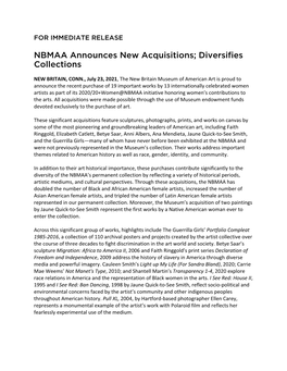 Acquisitions Press Release