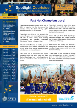 Fast Net Champions 2013!!