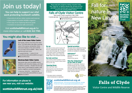 Falls of Clyde by Making a Donation Today