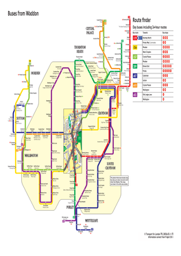 Buses from Waddon