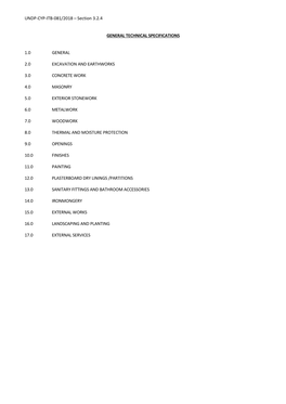 Technical Specifications