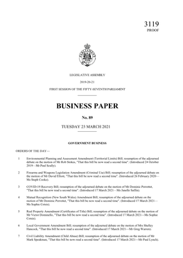 3119 Business Paper