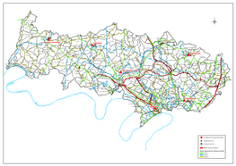 Carte Du Réseau Routier Départemental