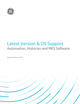 Latest Version & OS Support