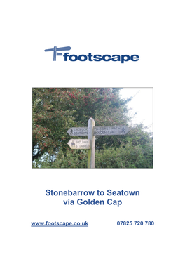 Stonebarrow to Seatown Via Golden Cap