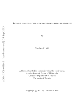 Arxiv:1309.6019V1 [Cond-Mat.Str-El] 24 Sep 2013