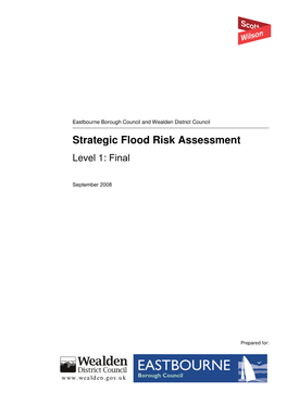 Strategic Flood Risk Assessment Level 1: Final