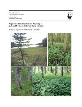 Vegetation Classification and Mapping Project Report