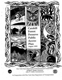 Catskill Forest Preserve Public Access Plan (PDF)