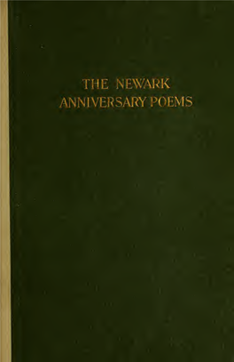 The Newark Anniversary Poems