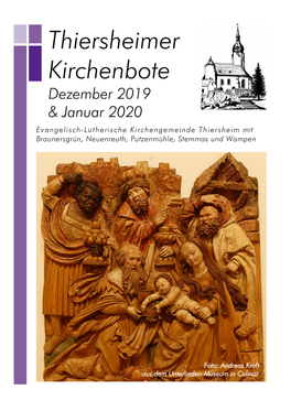 Kirchenbote Dezember 2019 / Januar 2020