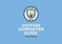 Visiting Supporter Guide 2016/17 Season