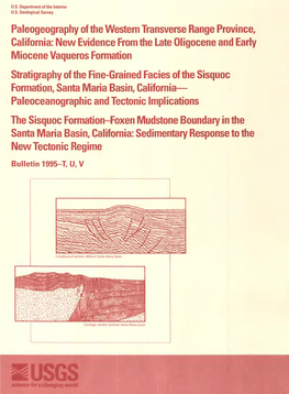 New Evidence from the Late Oligocene and Early Miocene Vaqu