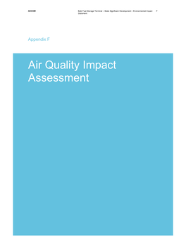 Air Quality Impact Assessment