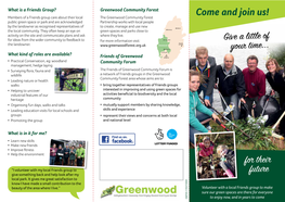 Volunteering Leaflet