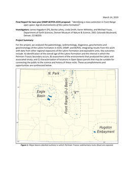 Identifying a Mass Extinction in Front Range Open Space: Age