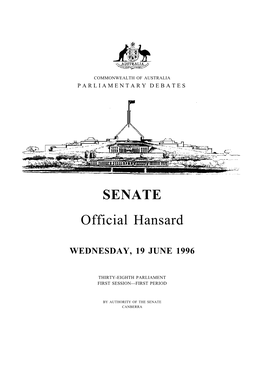 SENATE Official Hansard