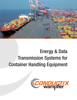 Container Handling Equipment Conductix-Wampfler – Solutions for Ports