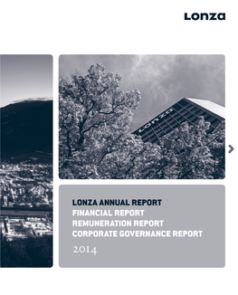 ANNUAL REPORT FINANCIAL REPORT REMUNERATION REPORT CORPORATE GOVERNANCE REPORT 2014 Singapore