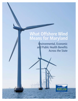 What Offshore Wind Means for Maryland