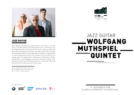 Wolfgang Muthspiel Quintet