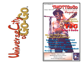 The Ibex - Tower of Power Remembering Terrence Johnson Women in Go-Go Go-Go Anthology Part 3 of 3