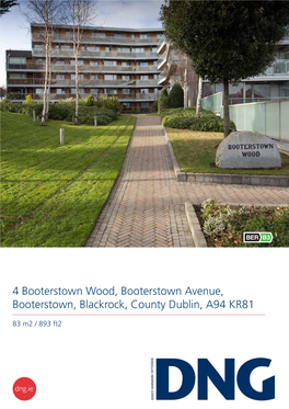 4 Booterstown Wood, Booterstown Avenue, Booterstown, Blackrock, County Dublin, A94 KR81