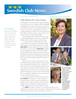 Swedish Club News