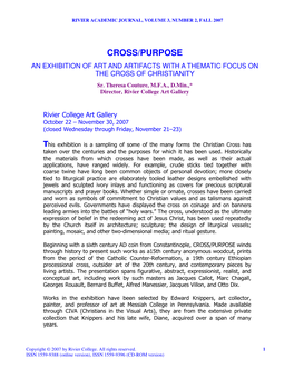 Cross/Purpose