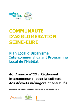 Communaute D'agglomeration Seine-Eure