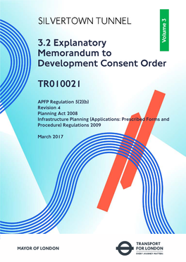 3.2 Explanatory Memorandum to Development Consent Order TR010021