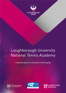 Loughborough University National Tennis Academy