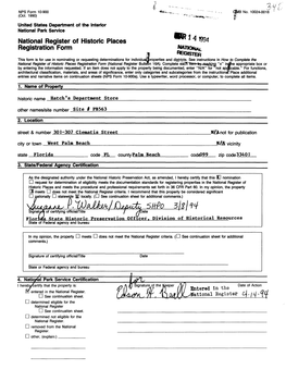 National Register of Historic Places Registration Form (National Register Bulletin 16A)