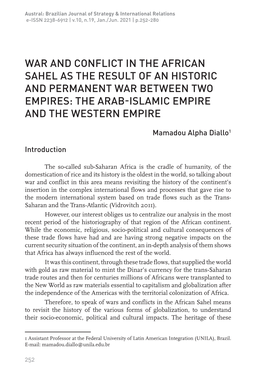 The Arab-Islamic Empire and the Western Empire