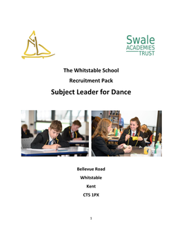 Subject Leader for Dance