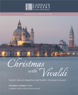 Vivaldi's Gloria & Magnificat and Corelli's Christmas Concerto