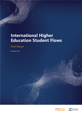 International Higher Education Student Flows