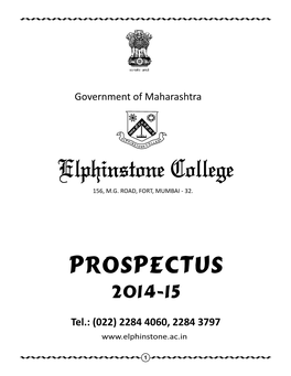 Prospectus 2014-15