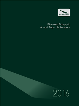 Pinewood Group Plc Annual Report & Accounts