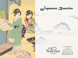 Japanese Beauties Prints Exhibition