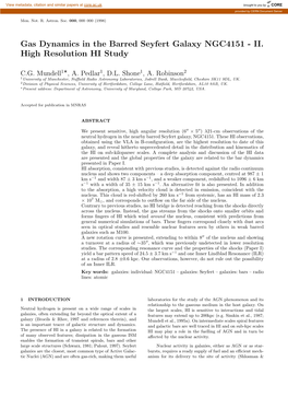 Gas Dynamics in the Barred Seyfert Galaxy NGC4151 - II