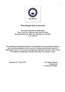 West Bengal State University