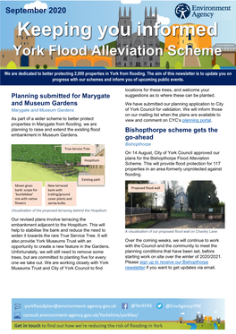 Keeping You Informed York Flood Alleviation Scheme